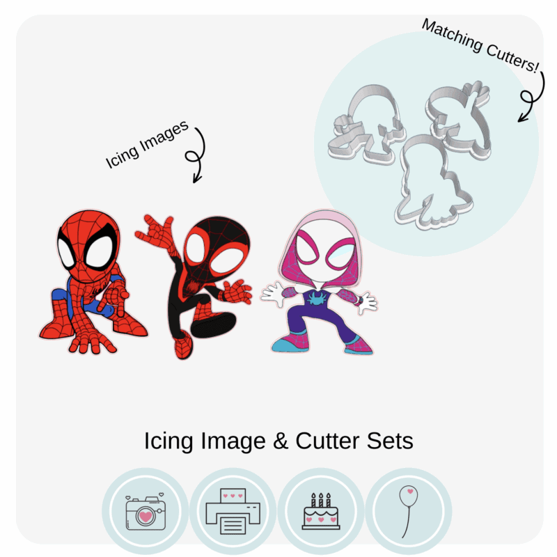 Spidey Friends • Bake + Stick Sets
